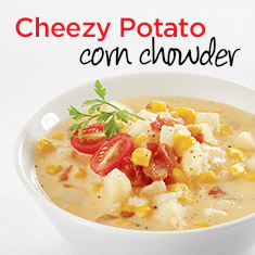 cheezy potato corn chowder
